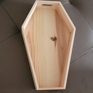 Coffin serving tray
